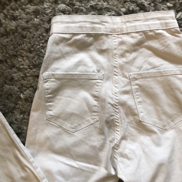 Ultra High Rise White Pants - Picture 5 of 5